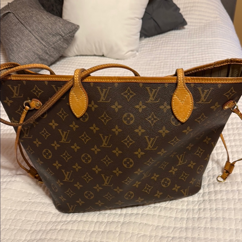 Louis Vuitton Brown Monogram Tote Bag